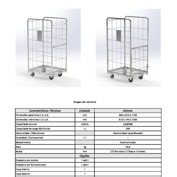 LVD enrollable con puerta abatible - Imagen 2