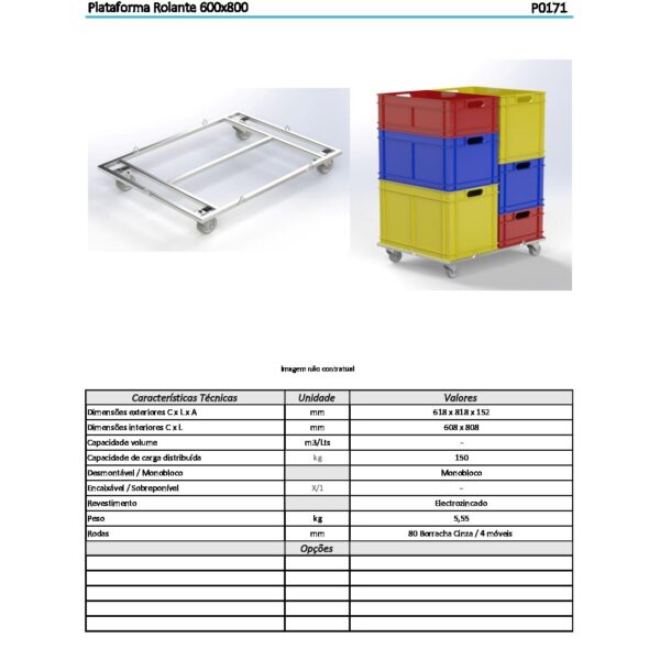 Base con ruedas 600x800 - Imagen 2