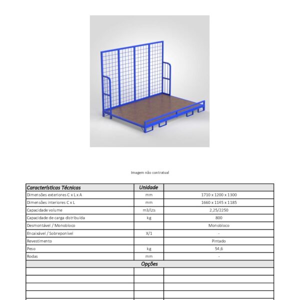 Plataforma para Carretilla con Parte Trasera - Imagen 2