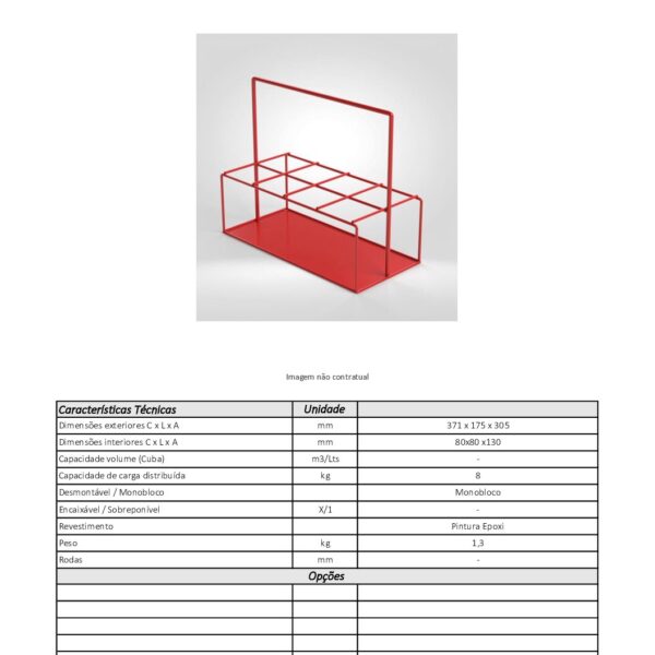 Cesta Porta Botellas - Imagen 2