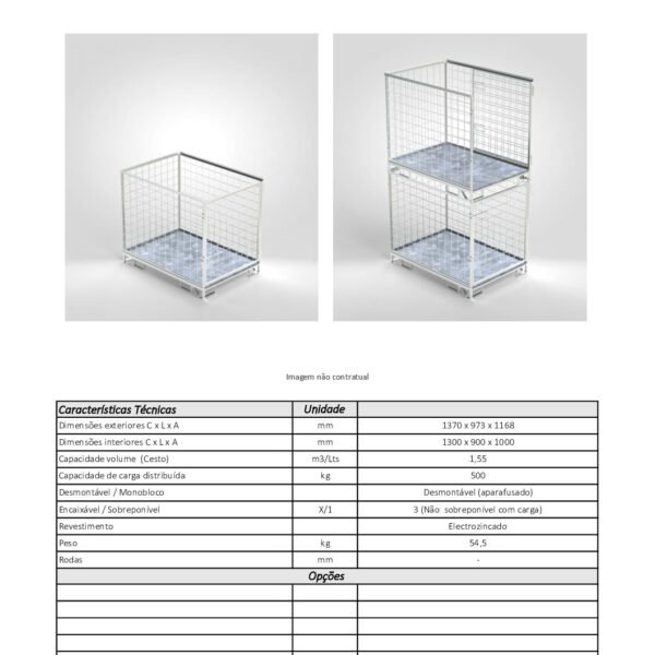 Contenedor Metálico con Puerta - Imagen 2