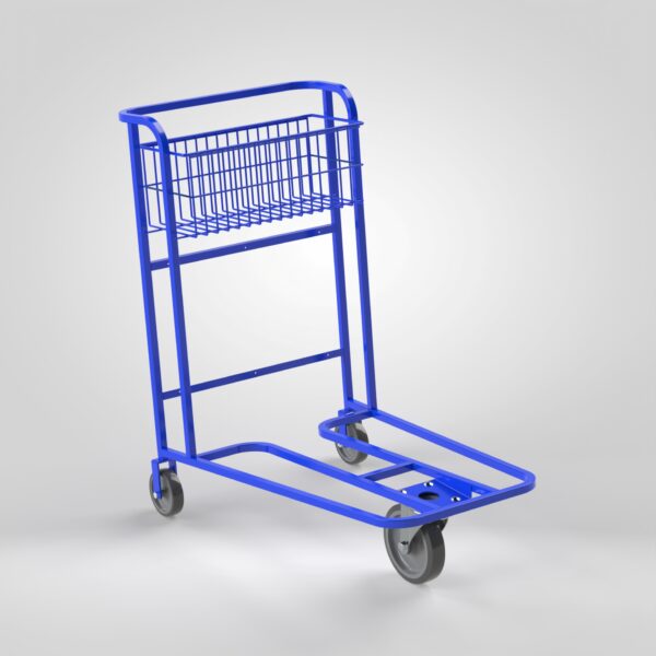 Carro portaequipajes de aeropuerto