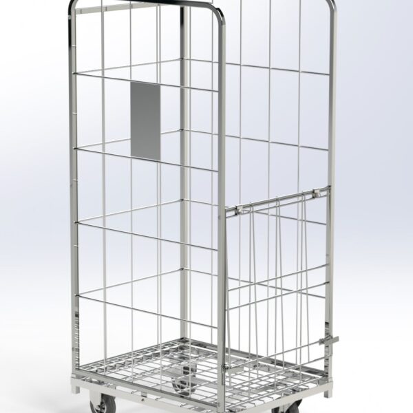 LVD enrollable con puerta abatible