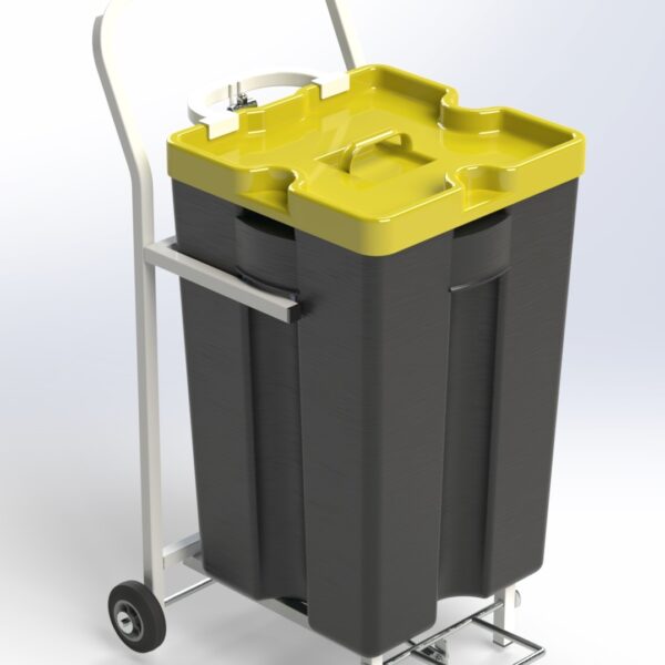Carro para Caja de Residuos
