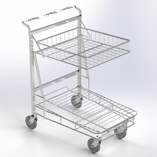 Carro Autoservicio con Cesta